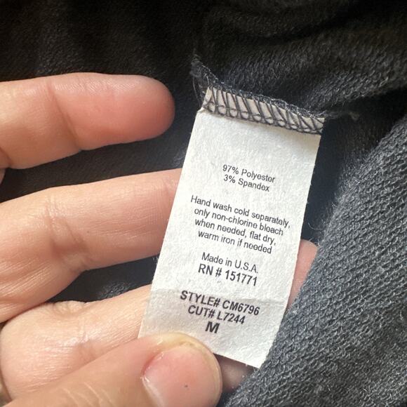 Le Lis Grey Knit Long Sleeved Short Romper Womens Medium - Picture 4 of 6